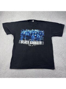 1990s Vintage Black Sabbath T-Shirt Men's XL Authentic Ozzy Osbourne Cronies 90s